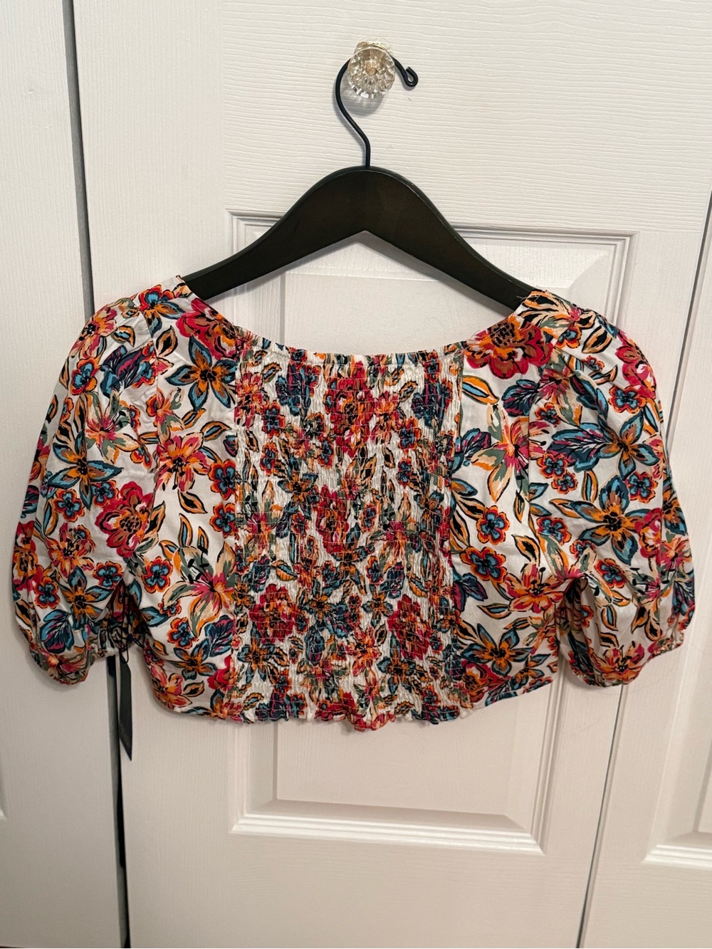 Rachel Rachel Roy Floral Print Puff Sleeve Top and Skirt Set - Picture 3 of 7